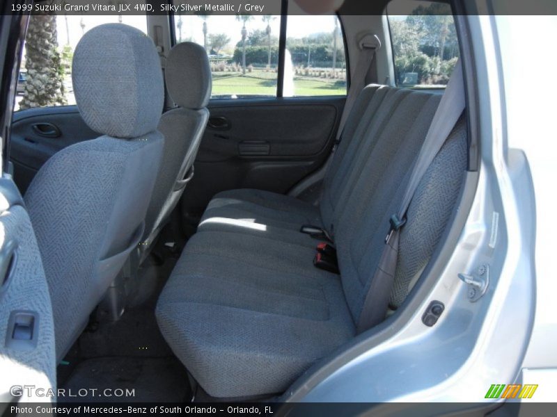 Silky Silver Metallic / Grey 1999 Suzuki Grand Vitara JLX 4WD