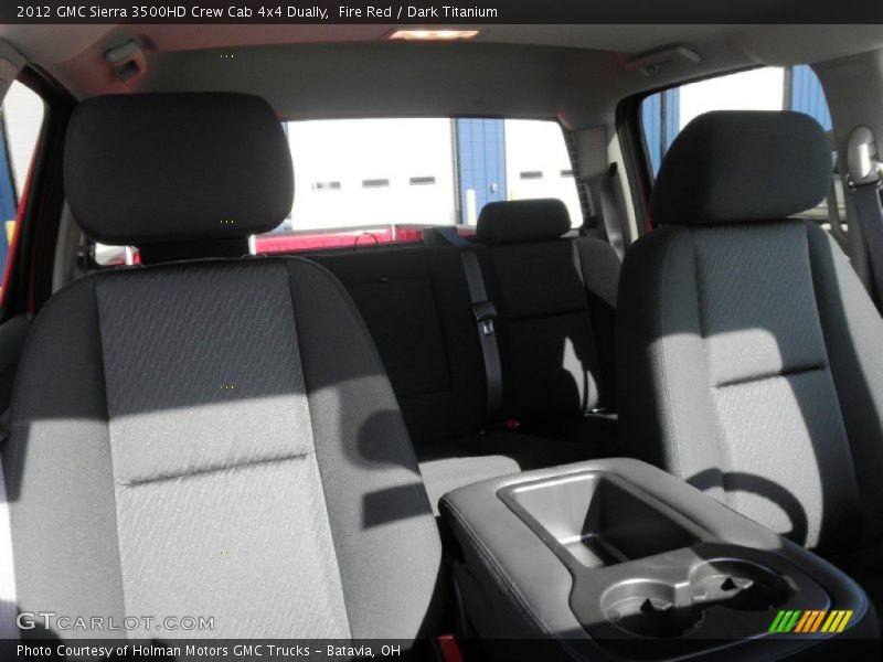 Fire Red / Dark Titanium 2012 GMC Sierra 3500HD Crew Cab 4x4 Dually