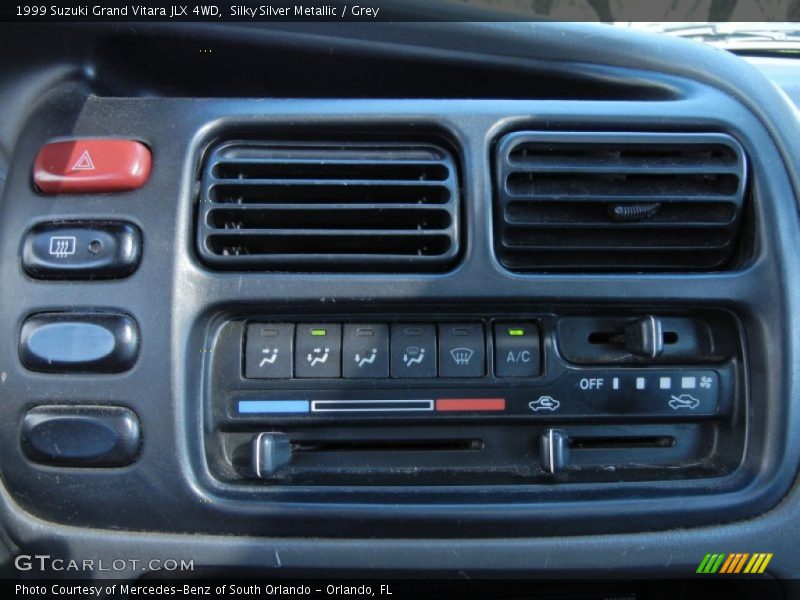 Controls of 1999 Grand Vitara JLX 4WD