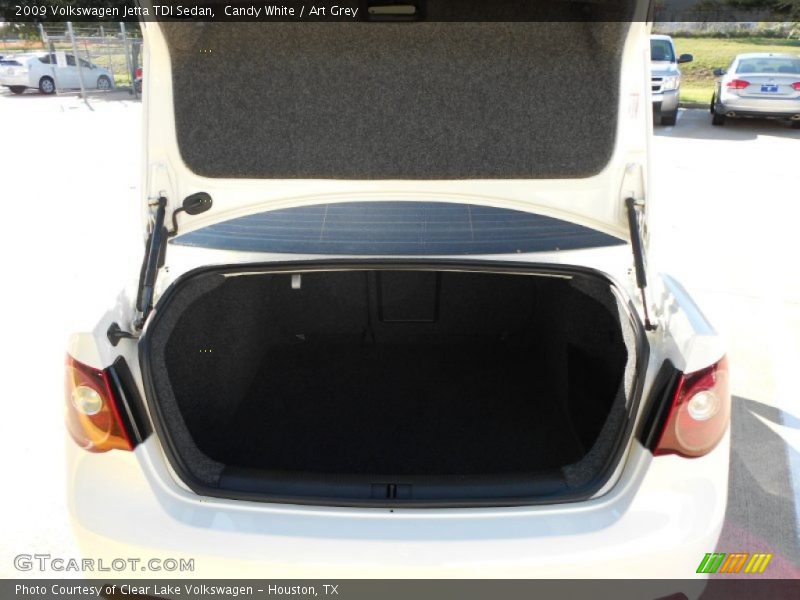 Candy White / Art Grey 2009 Volkswagen Jetta TDI Sedan