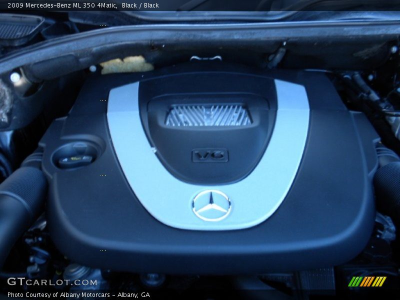 Black / Black 2009 Mercedes-Benz ML 350 4Matic