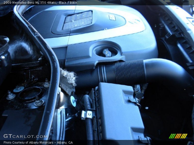 Black / Black 2009 Mercedes-Benz ML 350 4Matic