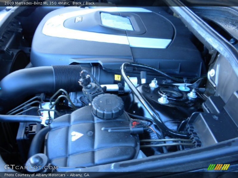 Black / Black 2009 Mercedes-Benz ML 350 4Matic