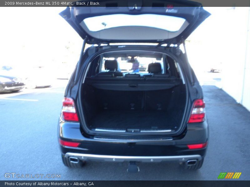 Black / Black 2009 Mercedes-Benz ML 350 4Matic