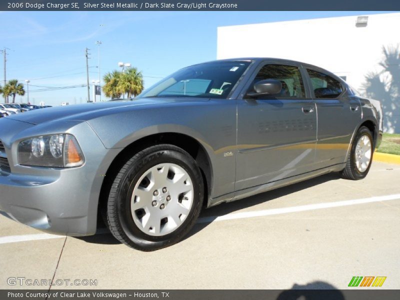 Silver Steel Metallic / Dark Slate Gray/Light Graystone 2006 Dodge Charger SE