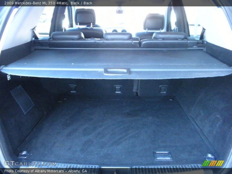 Black / Black 2009 Mercedes-Benz ML 350 4Matic