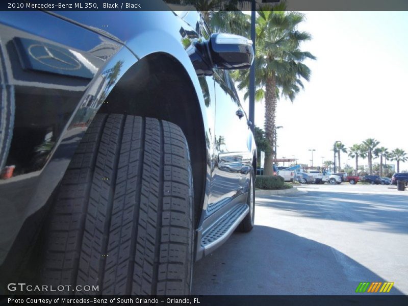 Black / Black 2010 Mercedes-Benz ML 350
