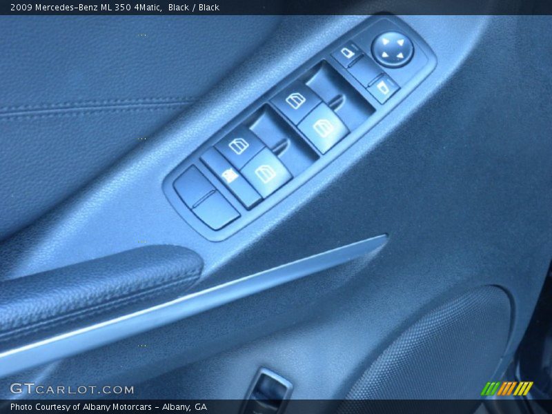 Black / Black 2009 Mercedes-Benz ML 350 4Matic