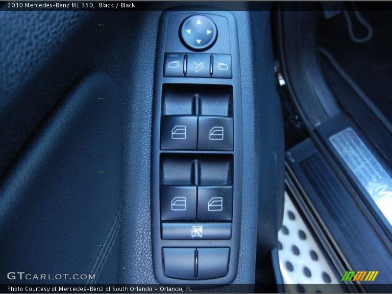 Black / Black 2010 Mercedes-Benz ML 350
