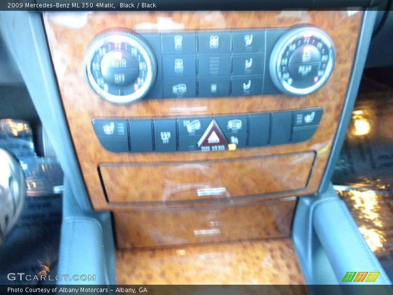 Black / Black 2009 Mercedes-Benz ML 350 4Matic