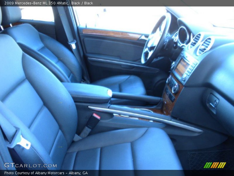 Black / Black 2009 Mercedes-Benz ML 350 4Matic