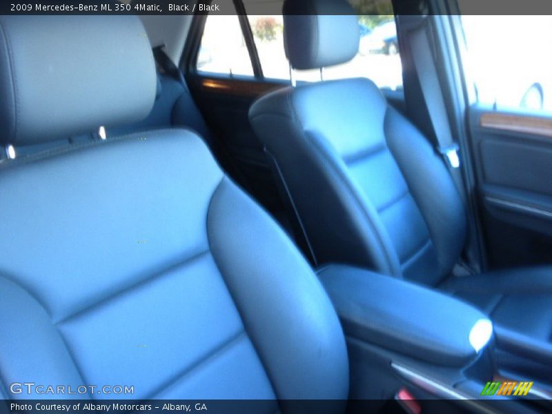 Black / Black 2009 Mercedes-Benz ML 350 4Matic