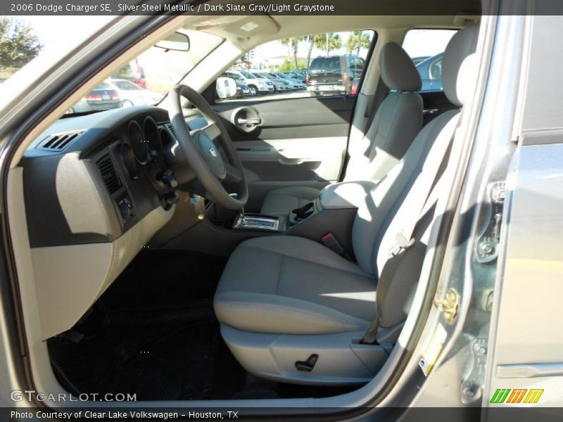 Silver Steel Metallic / Dark Slate Gray/Light Graystone 2006 Dodge Charger SE