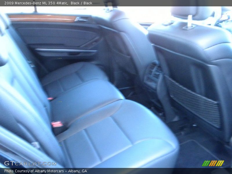 Black / Black 2009 Mercedes-Benz ML 350 4Matic