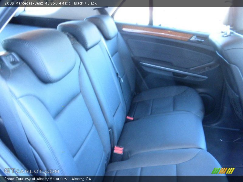 Black / Black 2009 Mercedes-Benz ML 350 4Matic