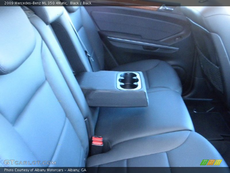 Black / Black 2009 Mercedes-Benz ML 350 4Matic