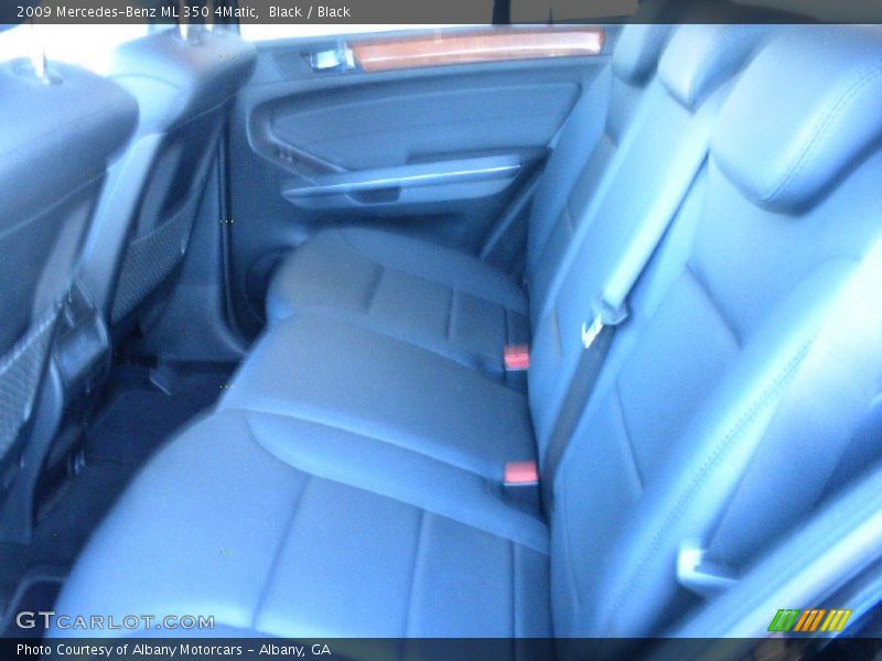 Black / Black 2009 Mercedes-Benz ML 350 4Matic