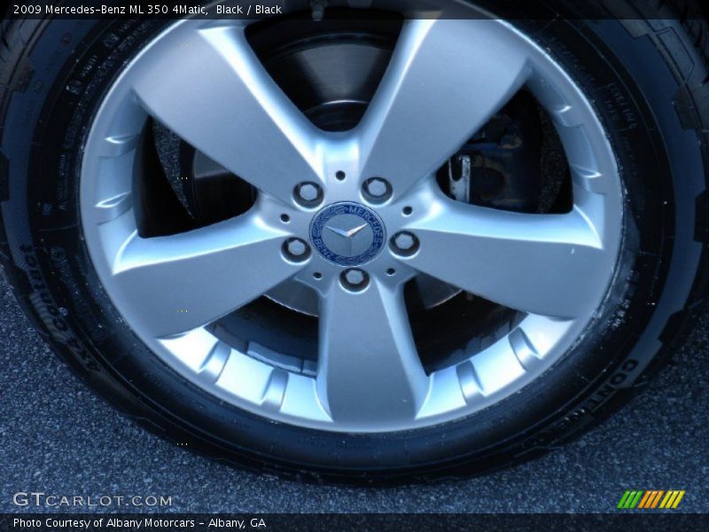 Black / Black 2009 Mercedes-Benz ML 350 4Matic