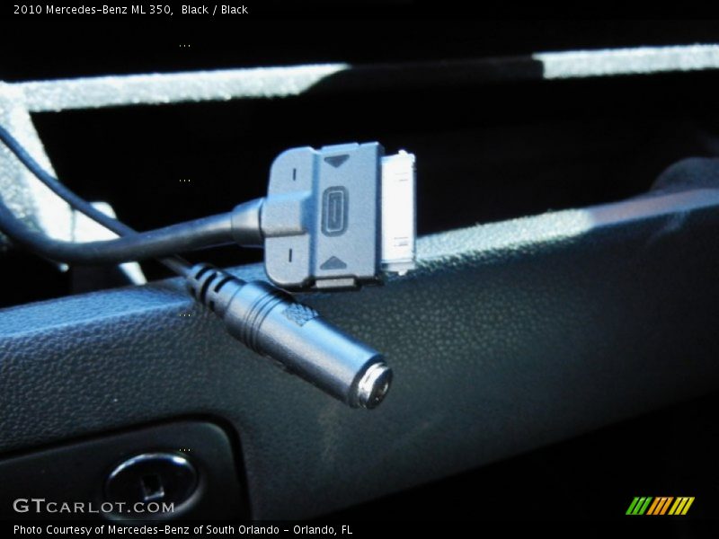 Black / Black 2010 Mercedes-Benz ML 350