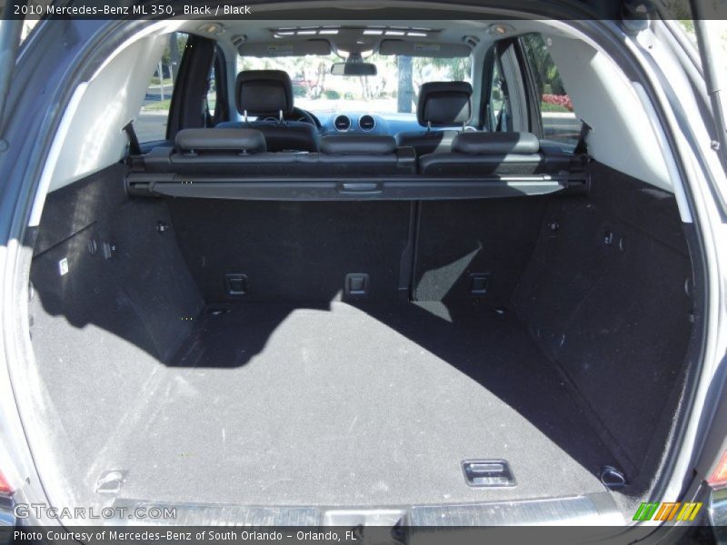 Black / Black 2010 Mercedes-Benz ML 350