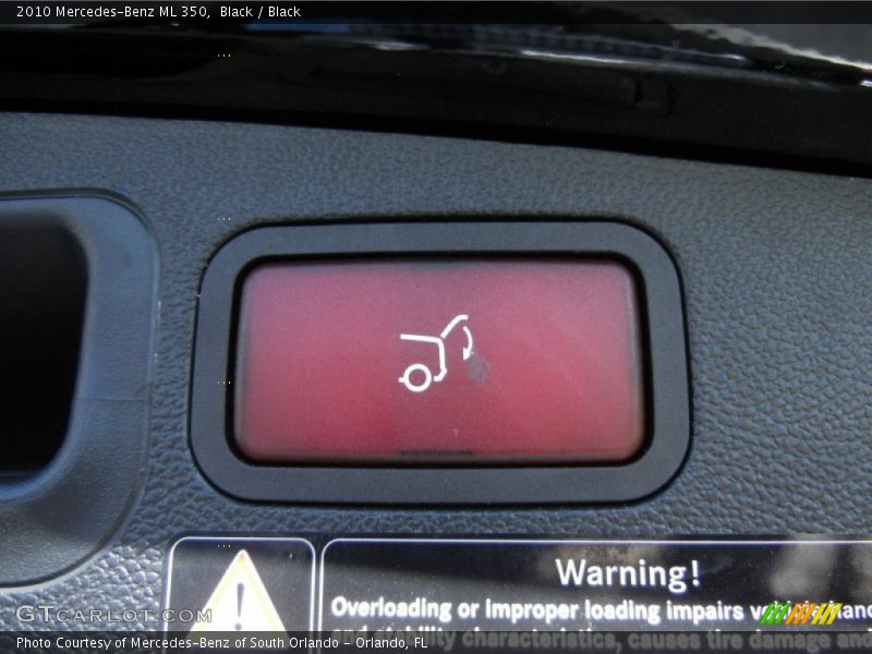 Black / Black 2010 Mercedes-Benz ML 350