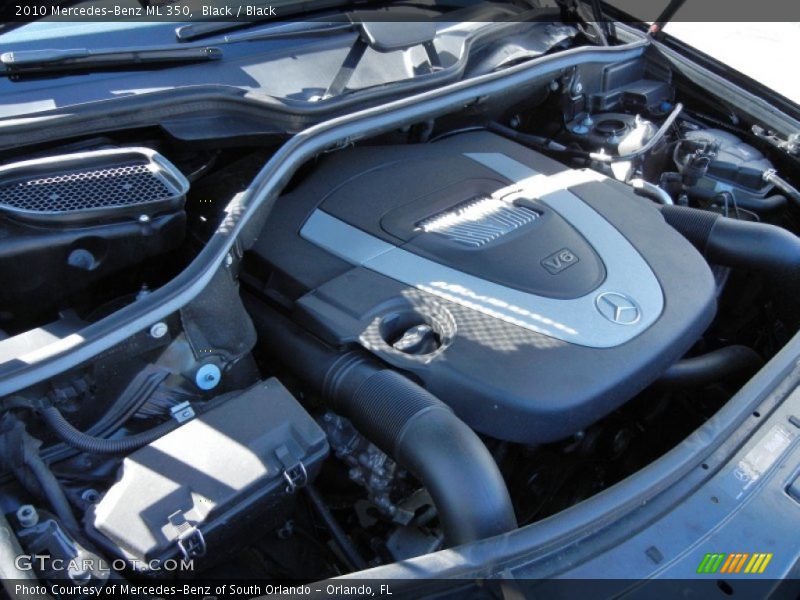Black / Black 2010 Mercedes-Benz ML 350
