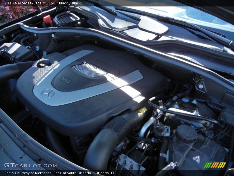 Black / Black 2010 Mercedes-Benz ML 350