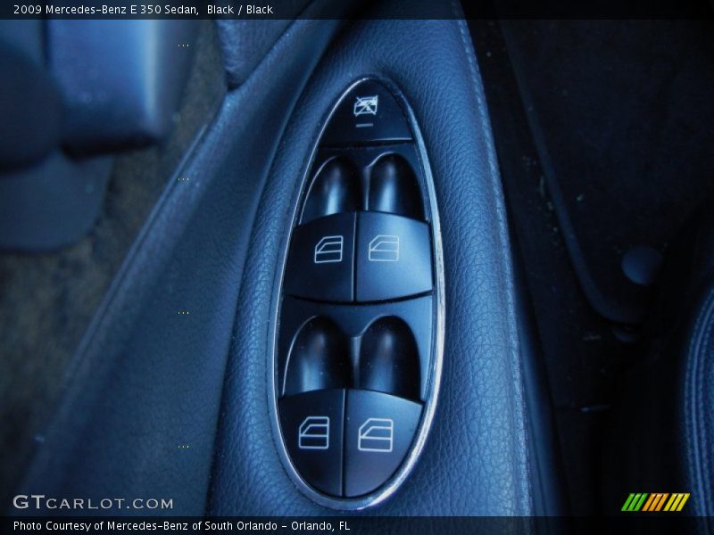Black / Black 2009 Mercedes-Benz E 350 Sedan