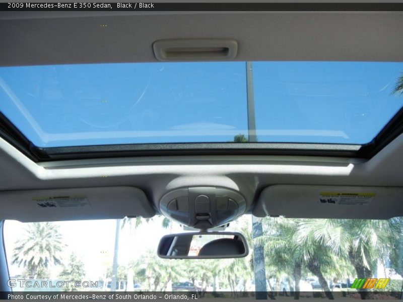 Black / Black 2009 Mercedes-Benz E 350 Sedan