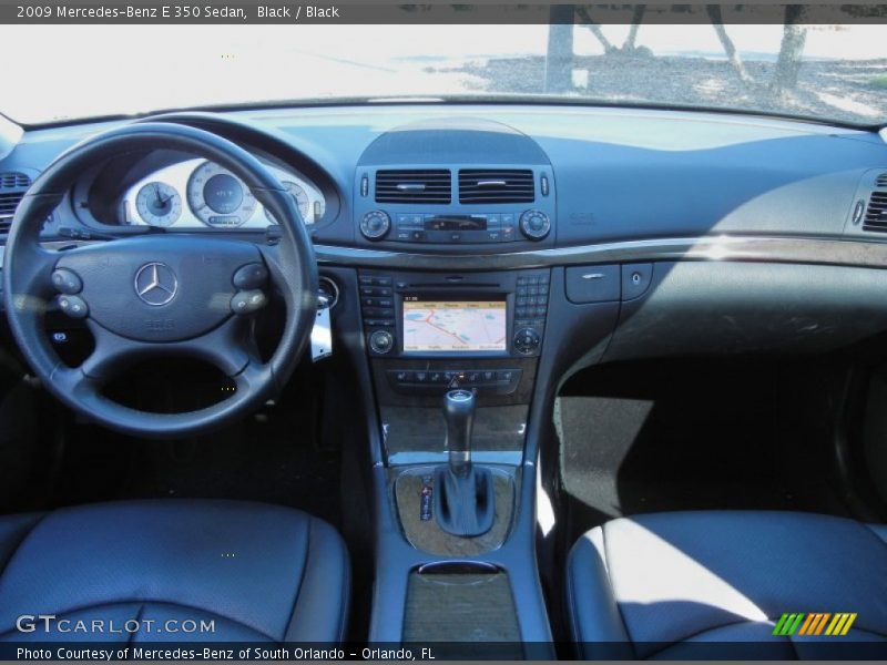 Black / Black 2009 Mercedes-Benz E 350 Sedan