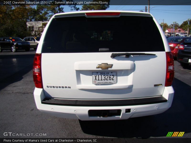 Summit White / Light Cashmere/Ebony 2007 Chevrolet Suburban 1500 LT