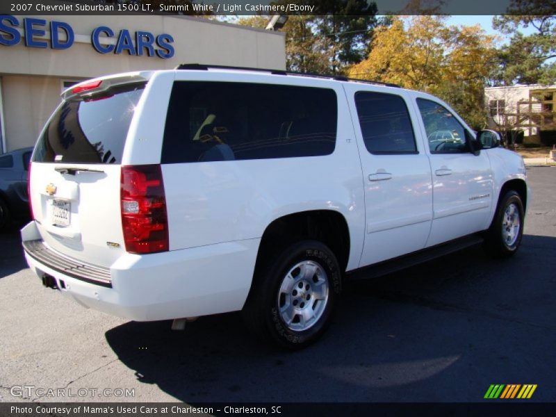 Summit White / Light Cashmere/Ebony 2007 Chevrolet Suburban 1500 LT