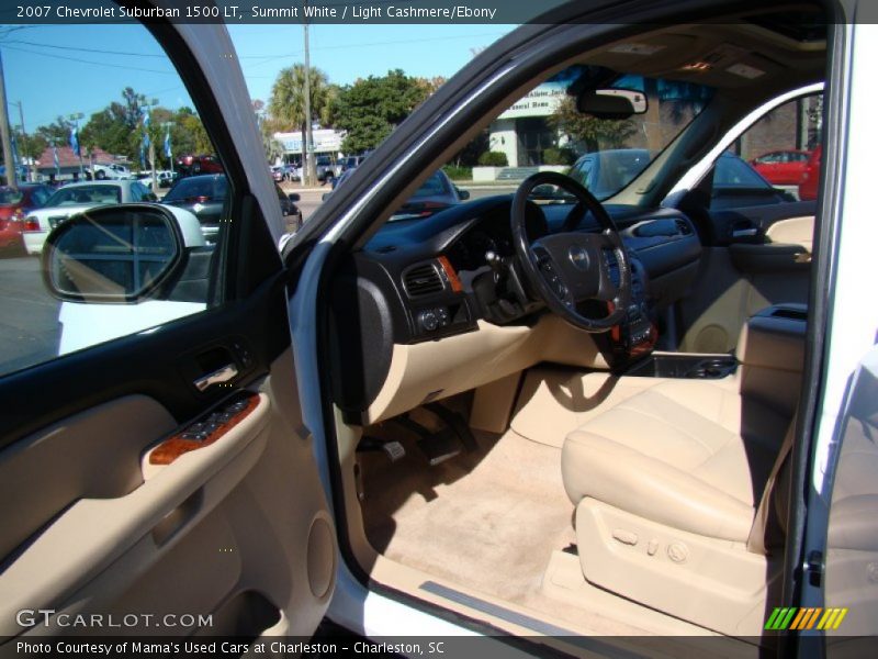 Summit White / Light Cashmere/Ebony 2007 Chevrolet Suburban 1500 LT