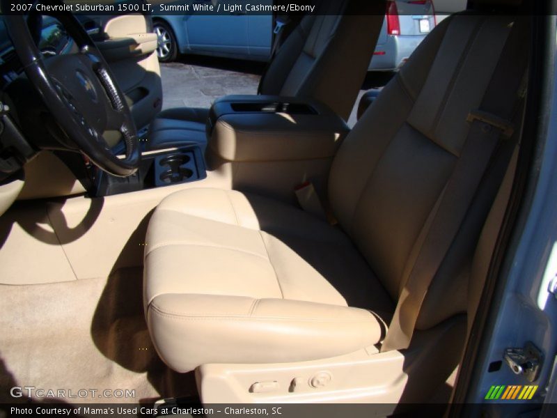 Summit White / Light Cashmere/Ebony 2007 Chevrolet Suburban 1500 LT