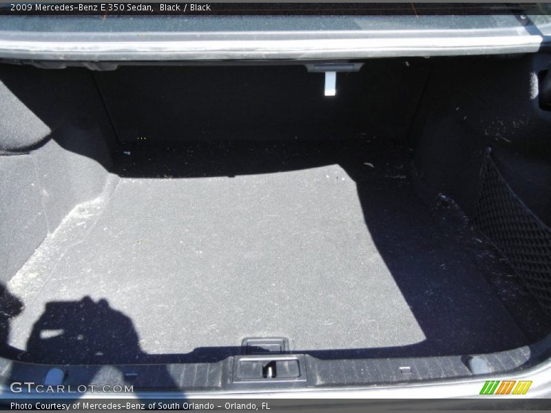Black / Black 2009 Mercedes-Benz E 350 Sedan
