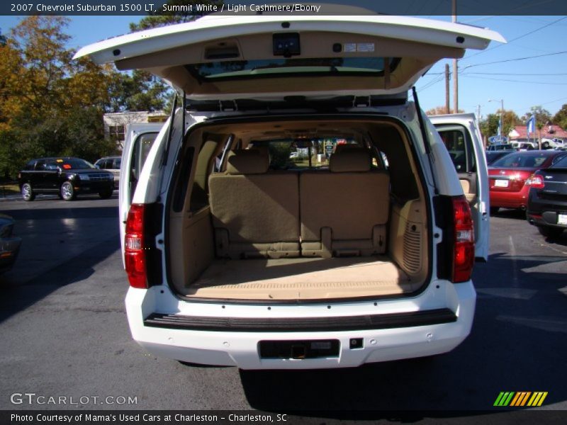 Summit White / Light Cashmere/Ebony 2007 Chevrolet Suburban 1500 LT