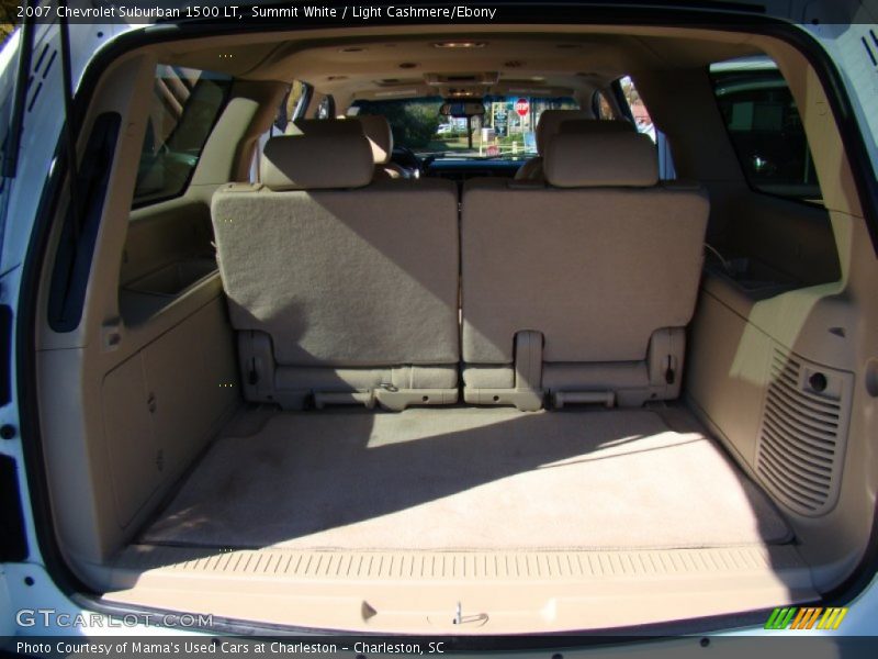 Summit White / Light Cashmere/Ebony 2007 Chevrolet Suburban 1500 LT
