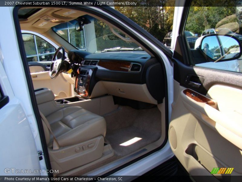 Summit White / Light Cashmere/Ebony 2007 Chevrolet Suburban 1500 LT