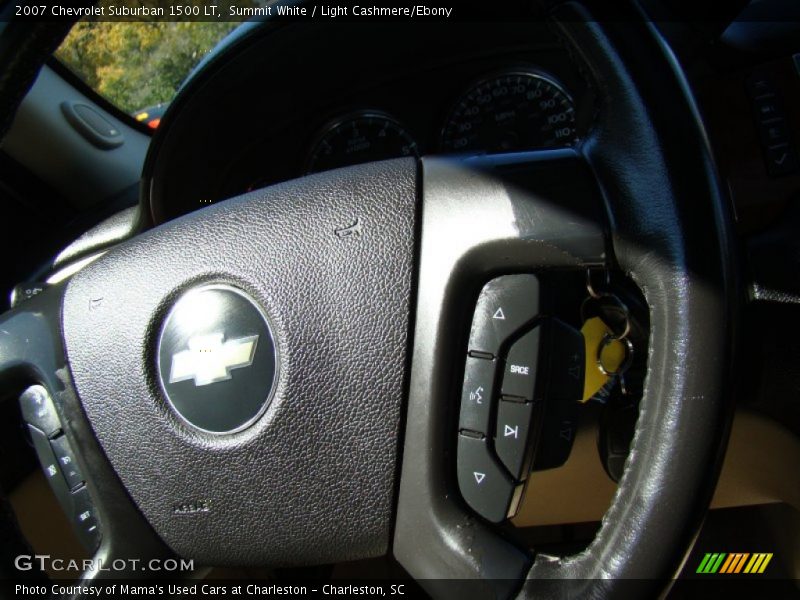 Summit White / Light Cashmere/Ebony 2007 Chevrolet Suburban 1500 LT