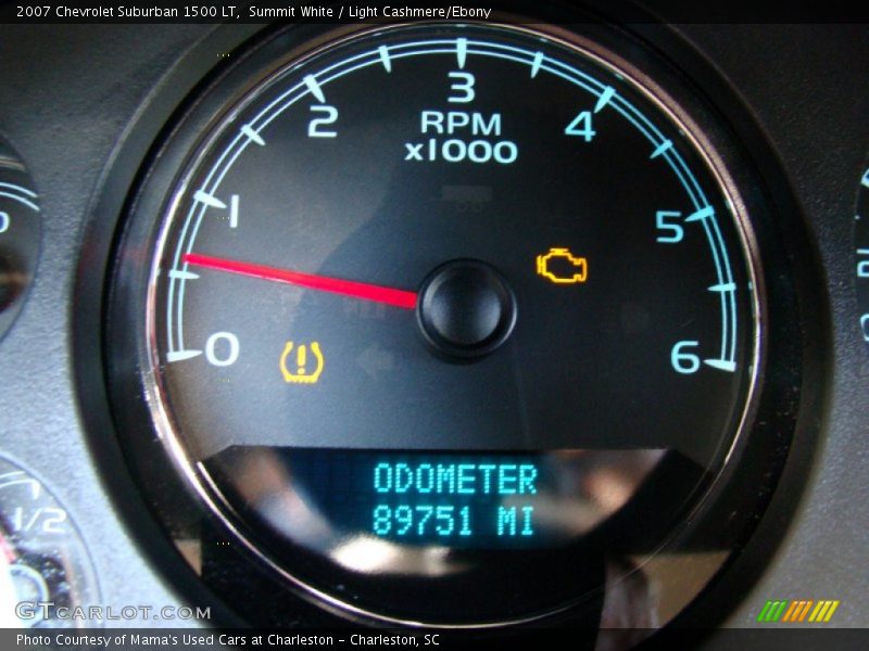 Summit White / Light Cashmere/Ebony 2007 Chevrolet Suburban 1500 LT