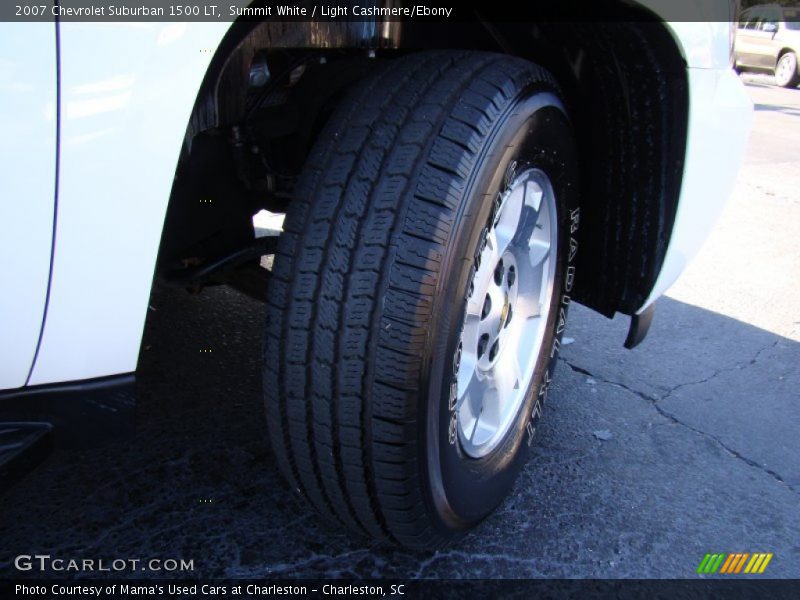Summit White / Light Cashmere/Ebony 2007 Chevrolet Suburban 1500 LT