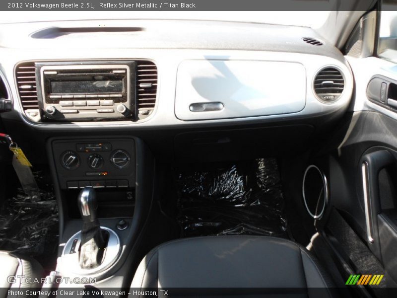 Reflex Silver Metallic / Titan Black 2012 Volkswagen Beetle 2.5L