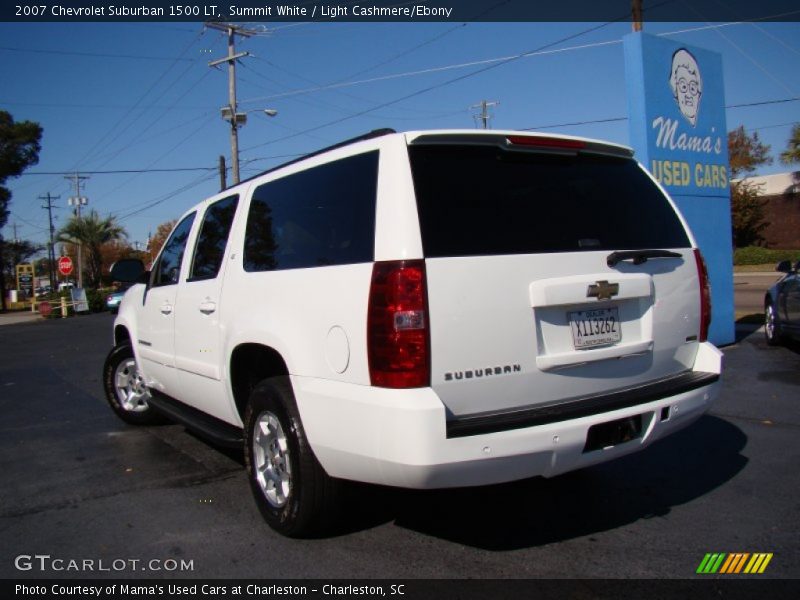 Summit White / Light Cashmere/Ebony 2007 Chevrolet Suburban 1500 LT