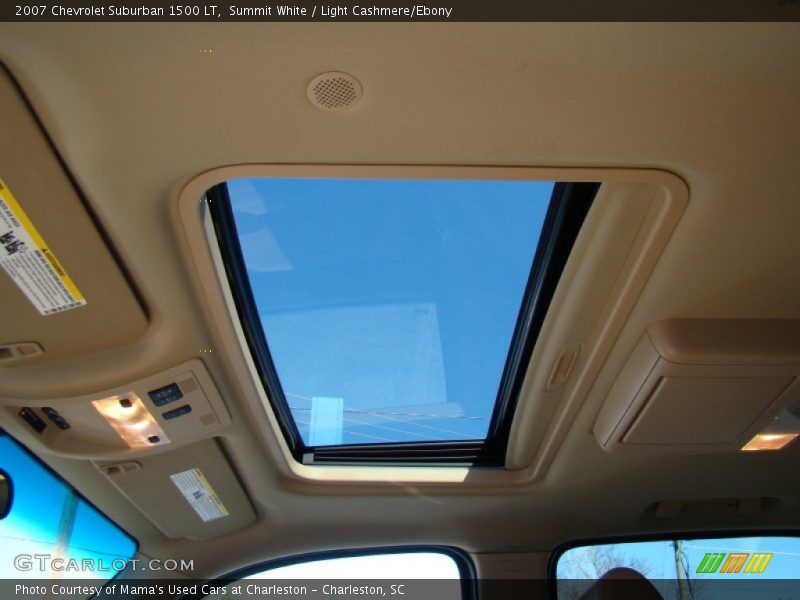 Summit White / Light Cashmere/Ebony 2007 Chevrolet Suburban 1500 LT