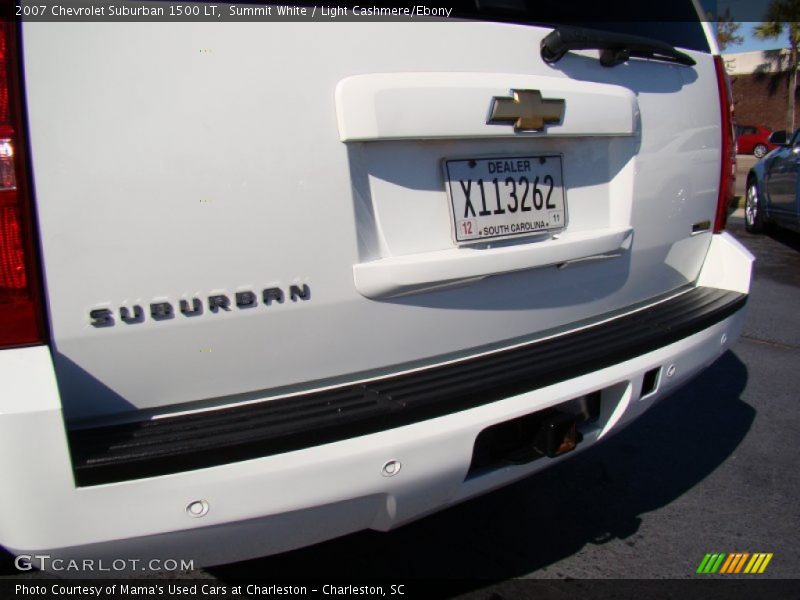 Summit White / Light Cashmere/Ebony 2007 Chevrolet Suburban 1500 LT