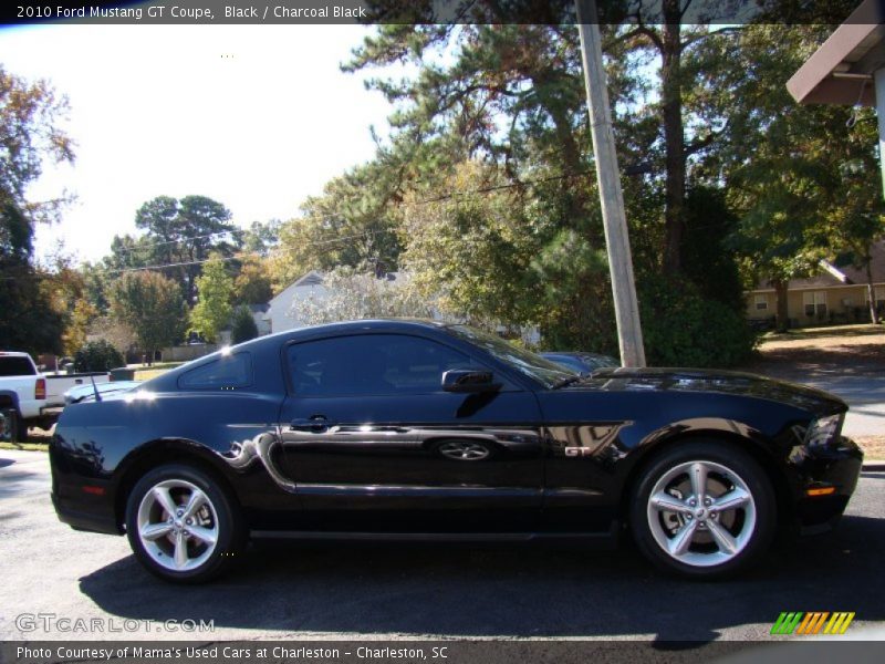 Black / Charcoal Black 2010 Ford Mustang GT Coupe
