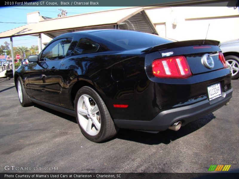 Black / Charcoal Black 2010 Ford Mustang GT Coupe