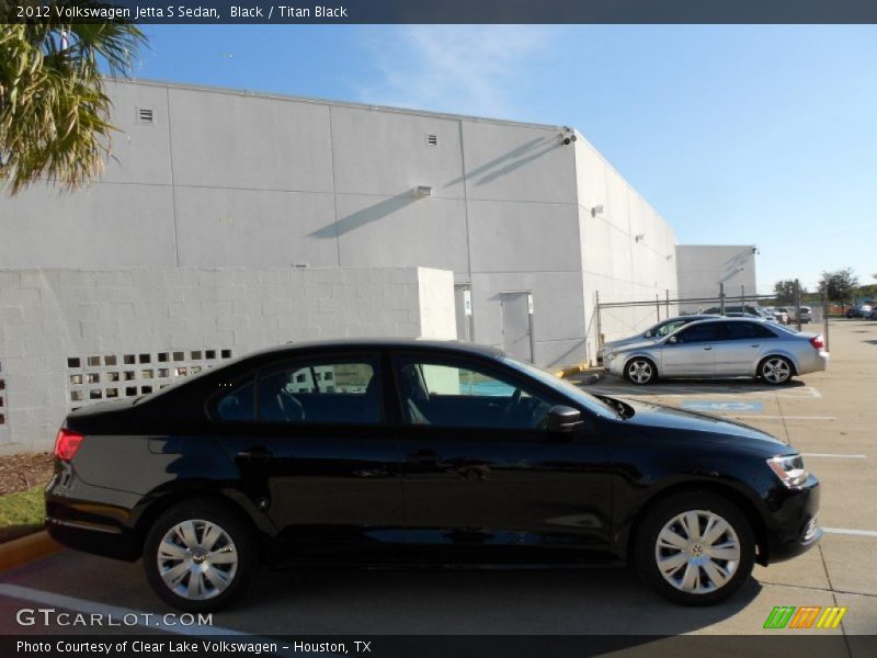 Black / Titan Black 2012 Volkswagen Jetta S Sedan