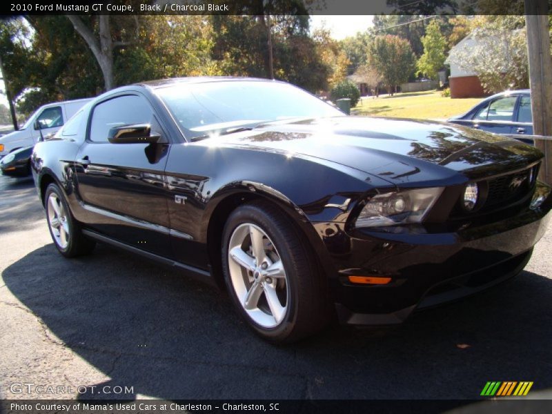 Black / Charcoal Black 2010 Ford Mustang GT Coupe