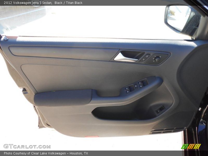 Black / Titan Black 2012 Volkswagen Jetta S Sedan